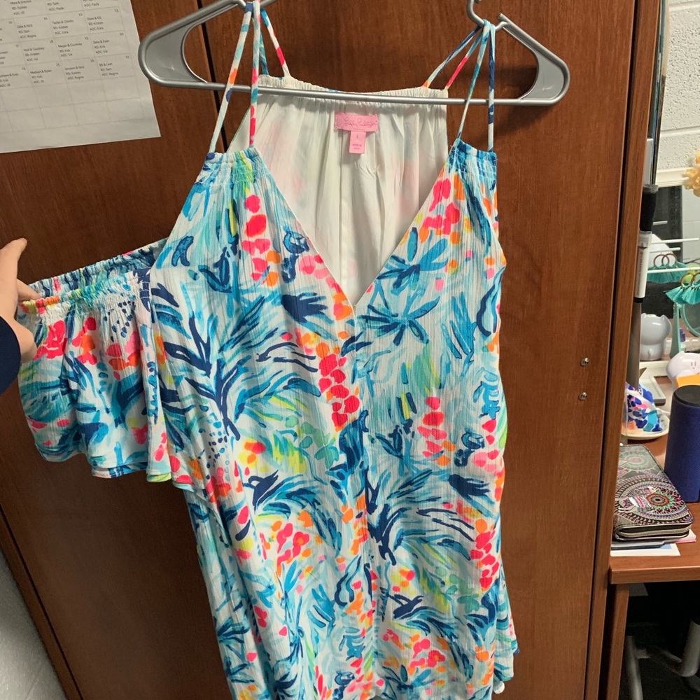 Lily Pulitzer Bellamie Dress Serene Blue